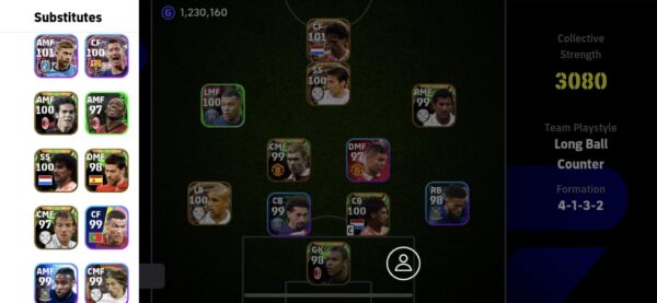 Los Blancos eFootball Account for Sale 3