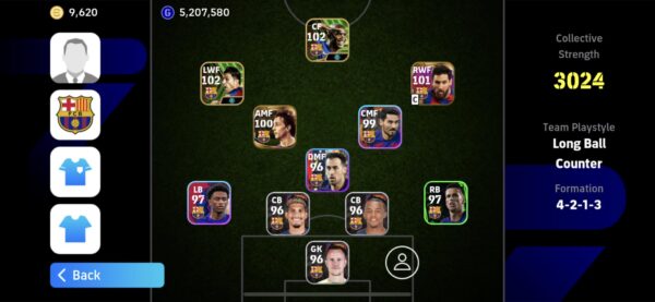 Cules (New Season) eFootball 2024 Account for Sale